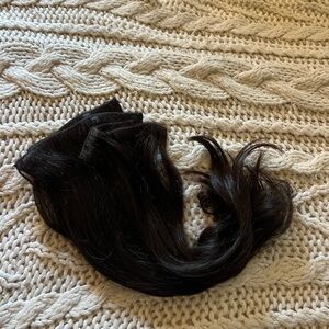 BELLAMI Sleek Dark Brown Hair Extension